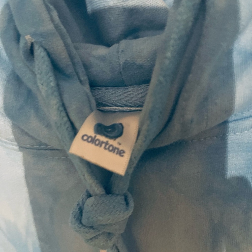 colortone Blue Tie-Dye SEAD Hoodie - Picture 5 of 12
